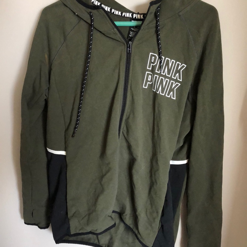 PINK zip up hoodie